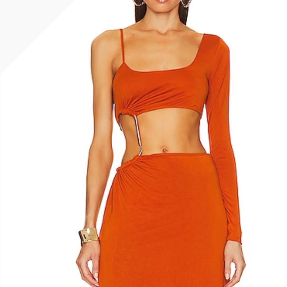 Revolve Asymmetrical Maxi Dress